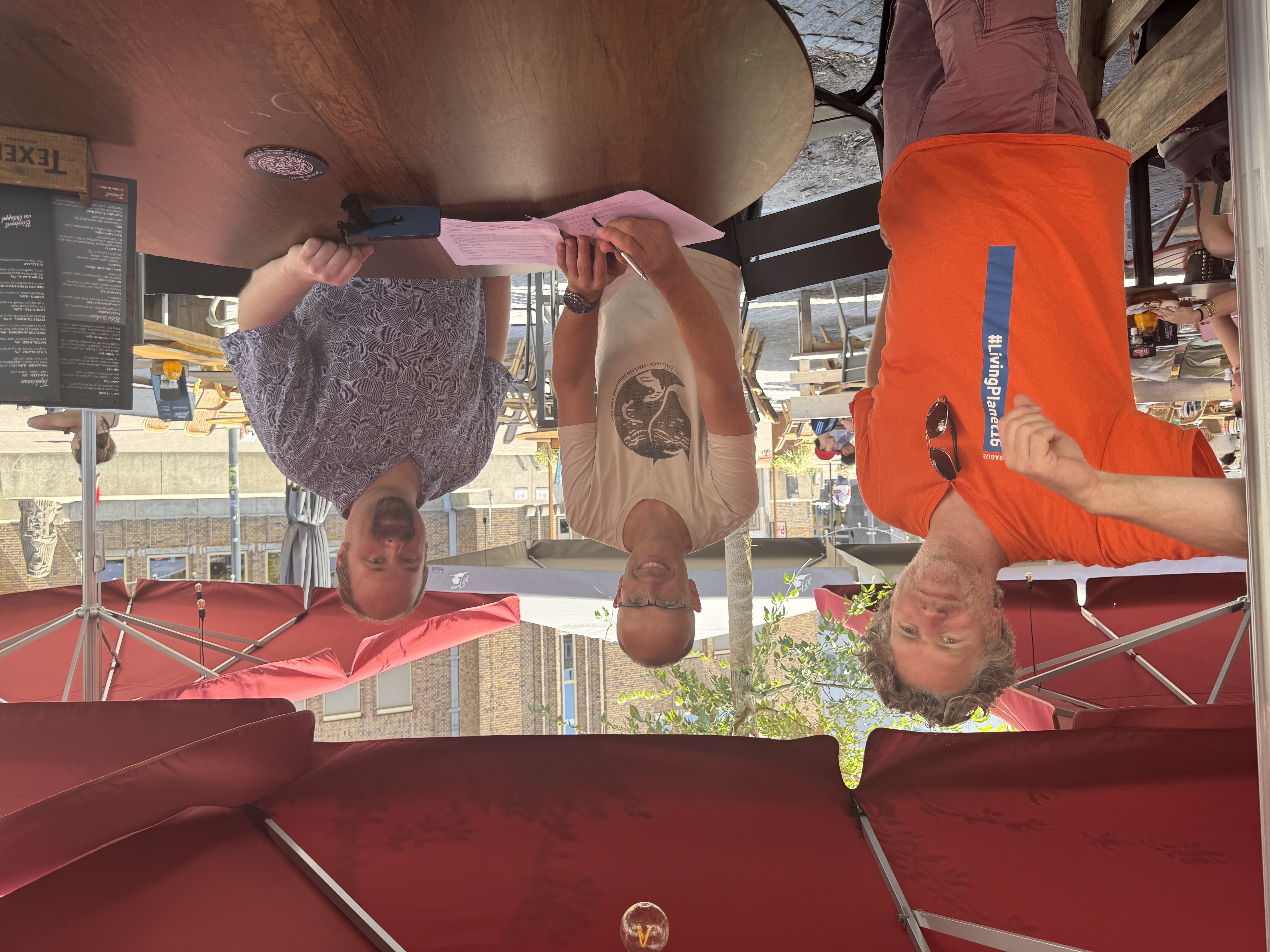 MoU signing with Professors Simis and Snik